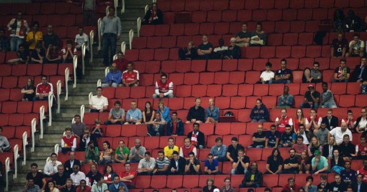Menang atas West Brom, Stadion Emirates Tak Semarak