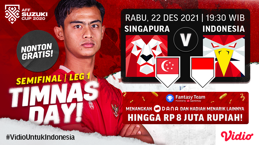 Piala aff 2021 indonesia vs singapura