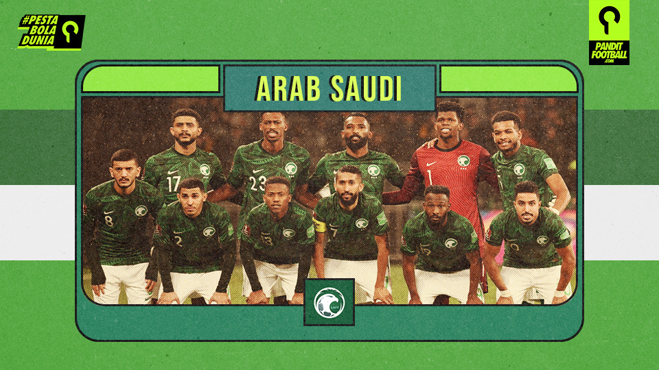Profil Tim Nasional Arab Saudi: Usaha The Green Falcon Lolos Fase Grup