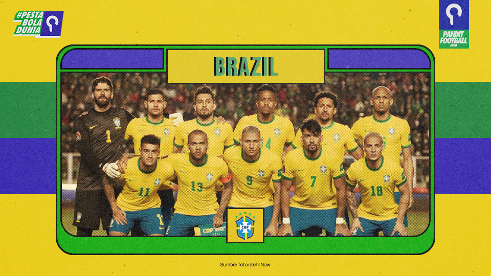 Profil Tim Nasional Brazil: Menepis Stigma Individual Team
