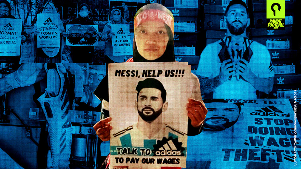 Messi Tidak Datang, Teriakan Buruh Tetap Lantang