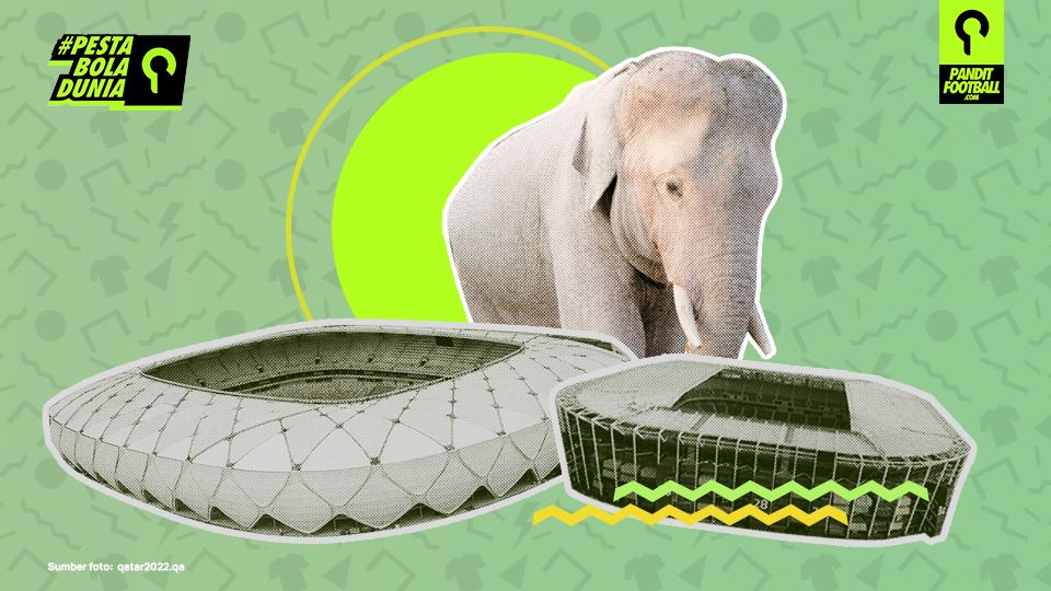 Mengenal `Gajah Putih` di Stadion Piala Dunia