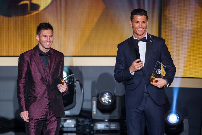 Senjakala Cristiano Ronaldo dan Lionel Messi