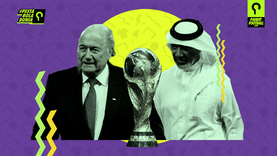Blatter dan Qatar: Dulu Saling Sayang, Kini Saling Serang