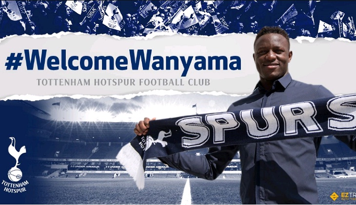 Spurs Resmikan Kedatangan Victor Wanyama 