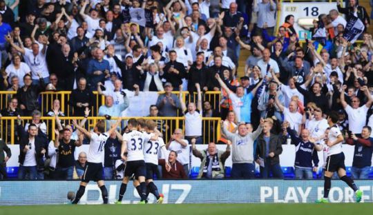 Dari Pelangi Hingga Confetti, Ucapan Selamat Tinggal dari Tottenham untuk White Hart Lane