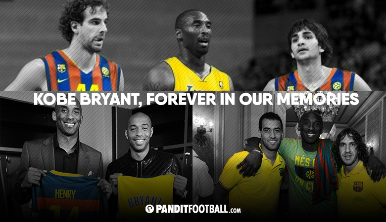 Penghormatan FC Barcelona Untuk Kobe Bryant