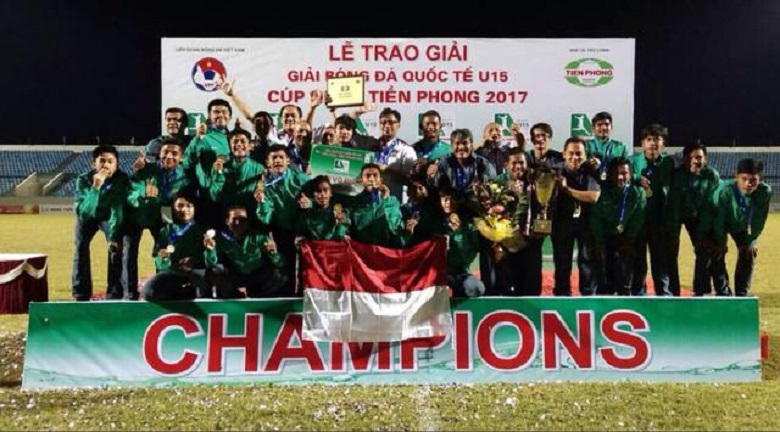 Indonesia U16 Juara di Vietnam dan Borong Gelar Individu