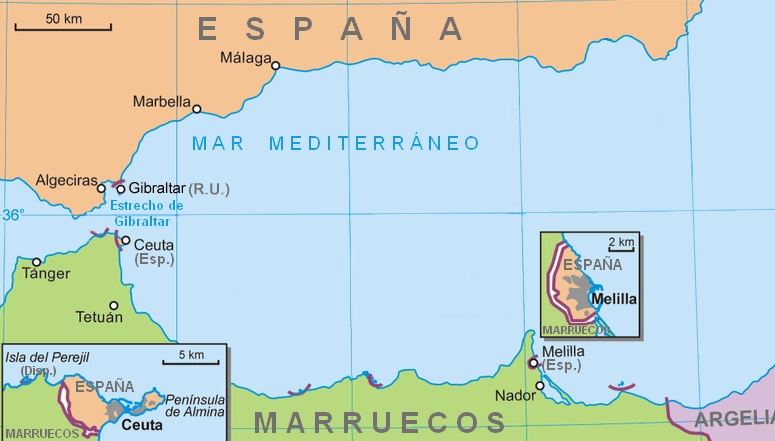 Ceuta Och Melilla