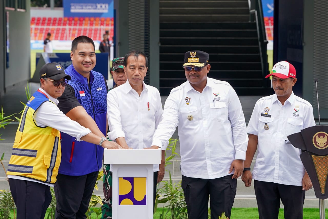 Pembangunan Arena PON XXI Diresmikan