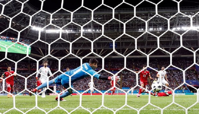 Spanyol Jaga Asa Berkat Gol Absurd Diego Costa
