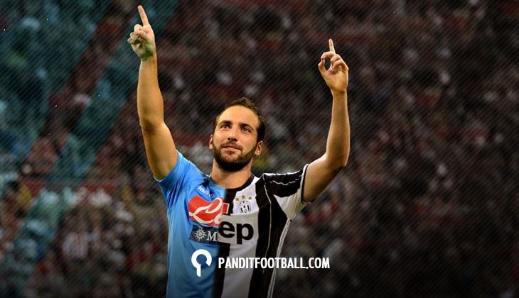 Higuain yang Memanaskan Rivalitas Juventus - Napoli