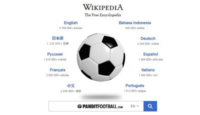 Melihat Sepakbola dari Wikipedia