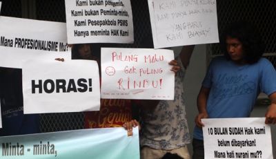Pesepakbola Indonesia, Belajarlah Pada Serikat Buruh!