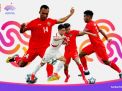 Indonesia U-24 vs Korea Utara U-24 : Garis Pertahanan Tinggi, Indonesia Sering Terancam Melalui Umpan Terobosan